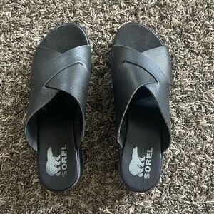 Sorel Cameron flatform mule